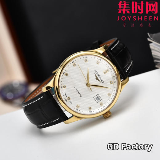 【新款大号40mm】浪琴名匠3点历系列 男士腕表
机芯：进口西铁城 商品图4