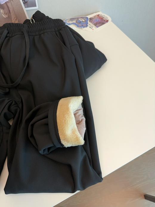 冬季光感UV锁温90白鹅绒纯色加绒保暖锥形小直筒羽绒裤棉裤情侣装 非常复杂工艺黑科技的的一批情侣装鹅绒裤 90%白鹅绒拼接光感UV锁温技术 商品图9