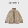 ROMI STUDIO冰岛绵羊皮绒面皮毛一体蓬松卷曲皮草外套 RWCWW06819 商品缩略图1