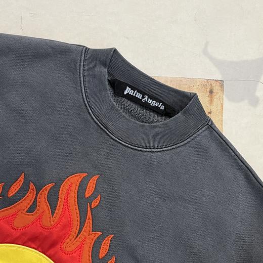 PA＆LM AN＆GELS＆SS21 Bur＆ning Head 落肩卫衣（蕾姐上身S） 商品图11