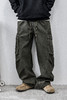 徐太浪【多口袋 立体裁剪】复古绿色工装裤男秋冬宽松直筒休闲裤 商品缩略图4