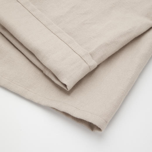 ROMI STUDIO“羊毛麻裤”立体A摆倒褶松紧腰廓形阔腿裤 RWCWXG6745 商品图4