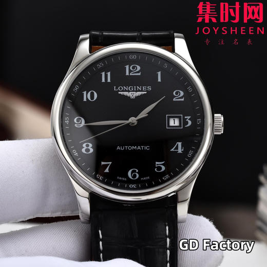 【新款大号40mm】浪琴名匠3点历系列 男士腕表
机芯：进口西铁城 商品图0