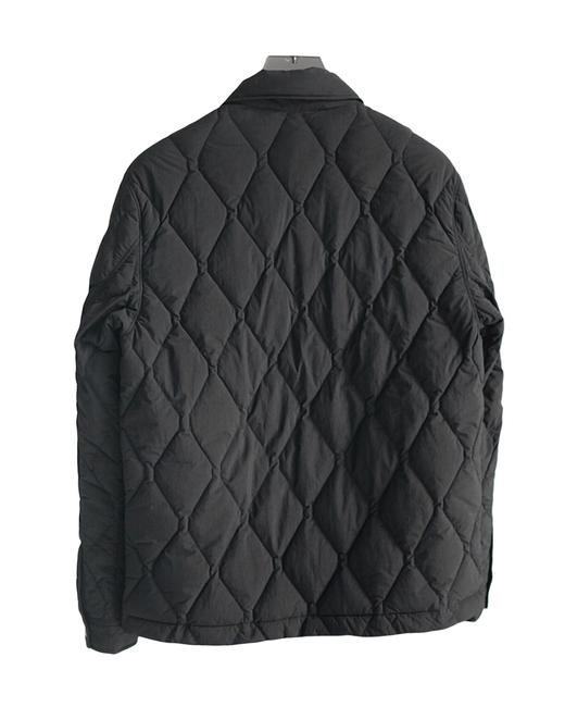 男款菱形绗缝轻薄羽绒服he 商品图1