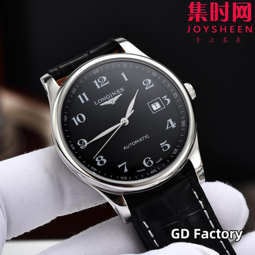 【新款大号40mm】浪琴名匠3点历系列 男士腕表
机芯：进口西铁城 商品图1