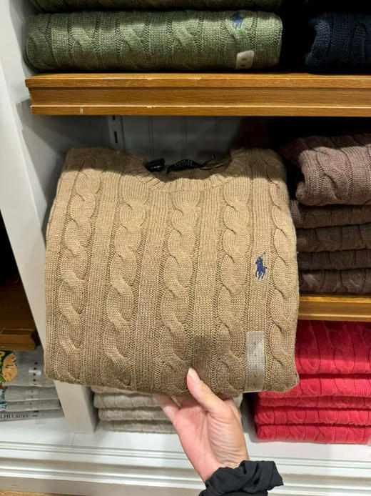 RL拉夫劳伦圣诞折扣来啦🎉男士麻花毛衣💰899美国直邮✈️ 商品图4