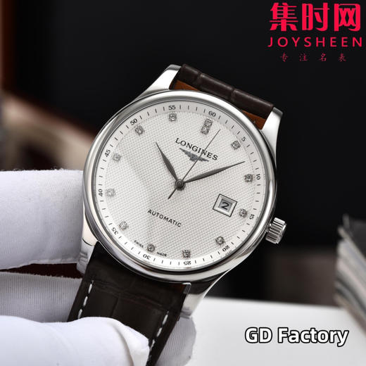 【新款大号40mm】浪琴名匠3点历系列 男士腕表
机芯：进口西铁城 商品图2