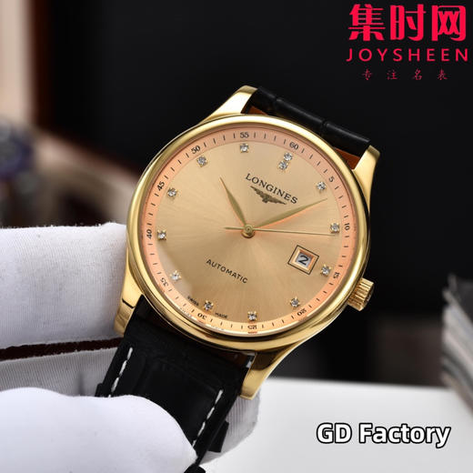 【新款大号40mm】浪琴名匠3点历系列 男士腕表
机芯：进口西铁城 商品图2