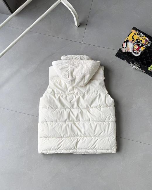 D110906连帽休闲户外男女款时尚百搭棉服无袖马甲 商品图14
