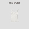 ROMI STUDIO“轻薄无物”16针缝合V领花边网面长袖/吊带RWCAS66139 商品缩略图3