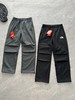 D110911户外徒步软壳防风加绒直筒冲锋裤/休闲裤男裤 商品缩略图0