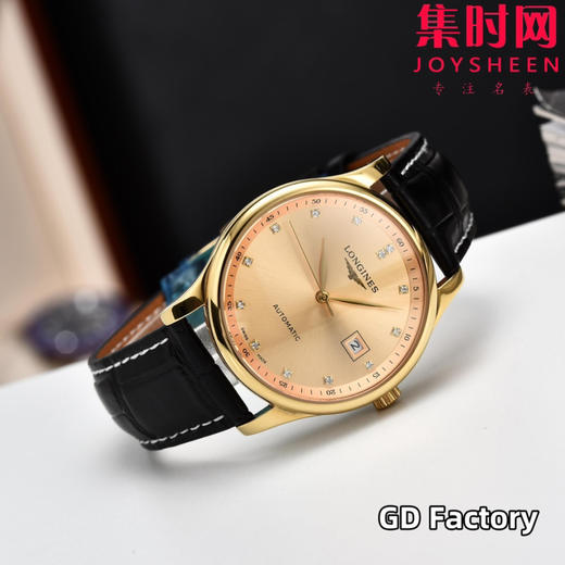 【新款大号40mm】浪琴名匠3点历系列 男士腕表
机芯：进口西铁城 商品图4