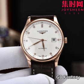 【新款大号40mm】浪琴名匠3点历系列 男士腕表
机芯：进口西铁城