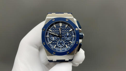 Noob official➕Factory 爱彼 Audemars Piguet皇家橡树离岸型26420 全新升级版，正品原版开模，新开模43 毫米表壳，做工精良打磨精细，乃精品中的精品❕❕ 商品图0