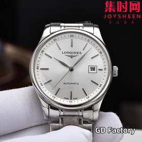 【新款大号40mm】浪琴名匠3点历系列 男士腕表
机芯：进口西铁城