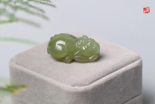 和田玉【貔貅】吊坠 商品图1