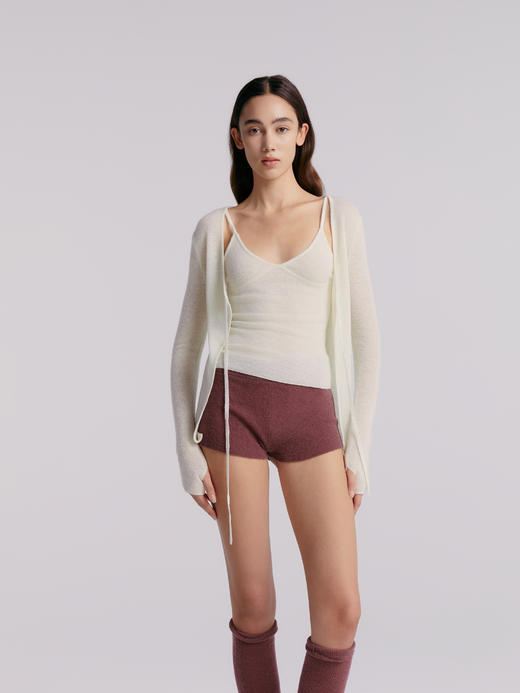 Her Senses｜时装 12WCD30K1 系带开衫 [ 奶油白WH08 ] 商品图1