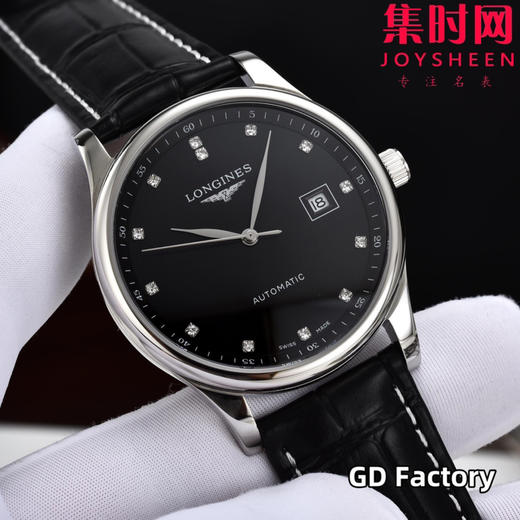 【新款大号40mm】浪琴名匠3点历系列 男士腕表
机芯：进口西铁城 商品图1