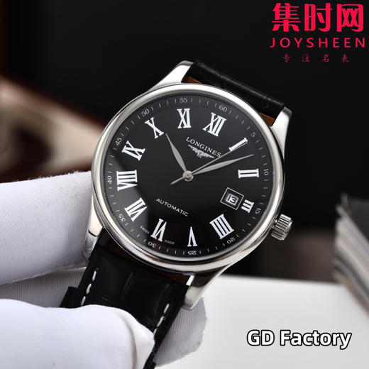 【新款大号40mm】浪琴名匠3点历系列 男士腕表
机芯：进口西铁城 商品图1