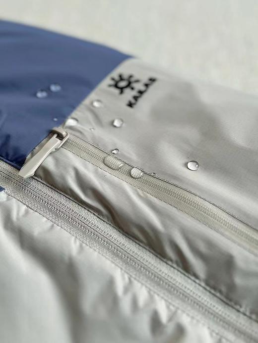 D110938拼色款男女同款下摆处抽绳设计保暖防寒棉服 商品图11