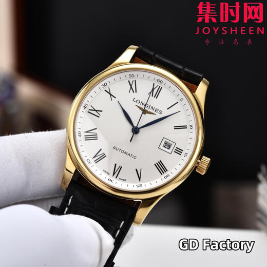 【新款大号40mm】浪琴名匠3点历系列 男士腕表
机芯：进口西铁城 商品图2