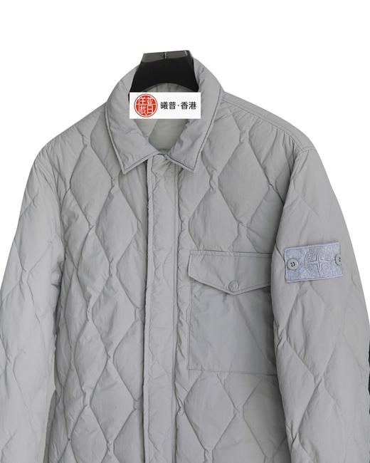 男款菱形绗缝轻薄羽绒服hu 商品图2