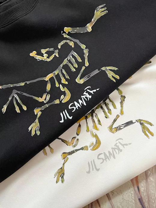 D110933联名款冬季新款男子针织加绒套头衫圆领卫衣 商品图14