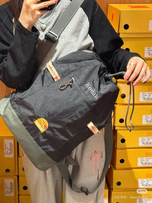 原单正品 KODAK |高颜值显眼包，双肩包，黑色 商品图6