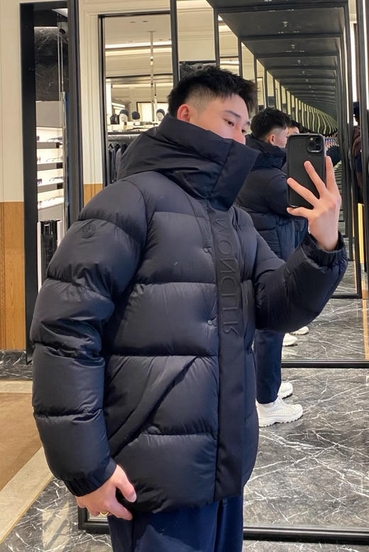 119-3 渠道货 男士 短款黑武士 面包羽绒服 我穿2码 商品图0