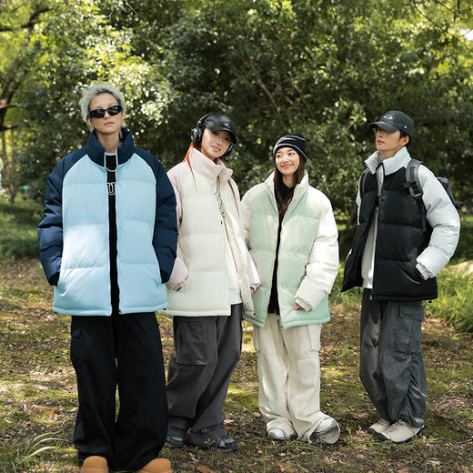 直降1折秋冬蕞火的棉服【Schenvega--情侣三防轻量化棉服】面料品质好、保暖性强悍、防水防污耐磨、山系户外风格感拉满的情侣款棉服 商品图1