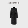 ROMI STUDIO“全手缝”秘鲁羊驼羊毛双排扣双面毛呢大衣RWCAW86776 商品缩略图2