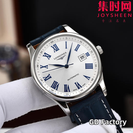 【新款大号40mm】浪琴名匠3点历系列 男士腕表
机芯：进口西铁城 商品图1