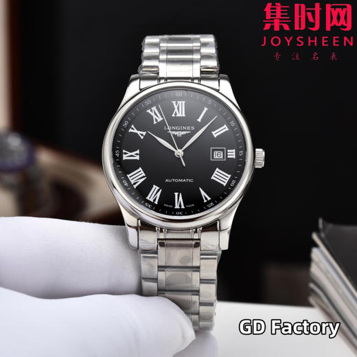【新款大号40mm】浪琴名匠3点历系列 男士腕表
机芯：进口西铁城 商品图3