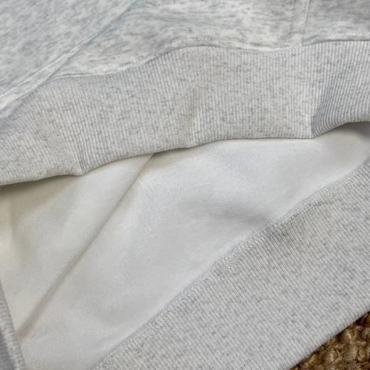 D110925小马刺绣拉链开衫加绒外套连帽卫衣 商品图7