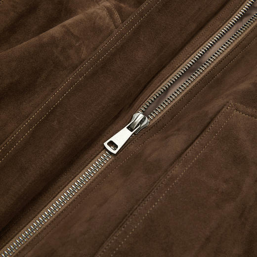 ROMI STUDIO“羊皮羽绒”90白鹅绒摩登复古廓形皮羽绒 RWCWW87004 商品图5