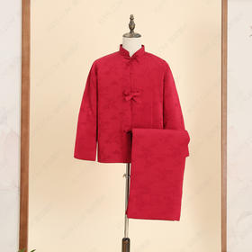 高品质寿服女棉套“玉竹”百年传统工艺寿衣