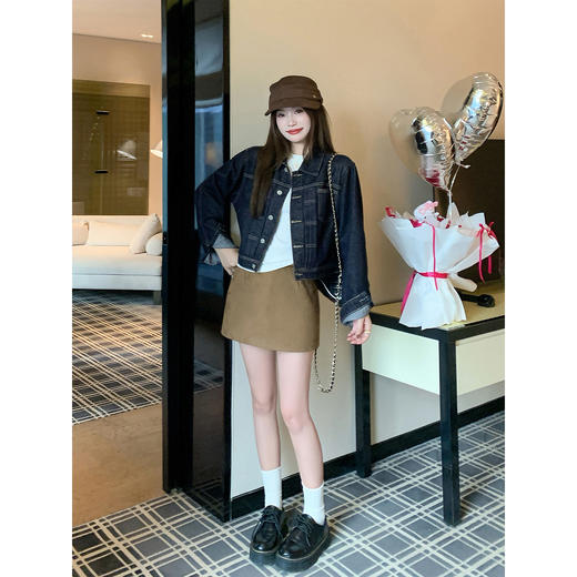 <曾小咸推荐>2.28现货秒杀！微信超特价！米白长袖 日常119.99 立减70 秒杀49.99！藏蓝色牛仔外套 秒杀109.99！ 商品图10