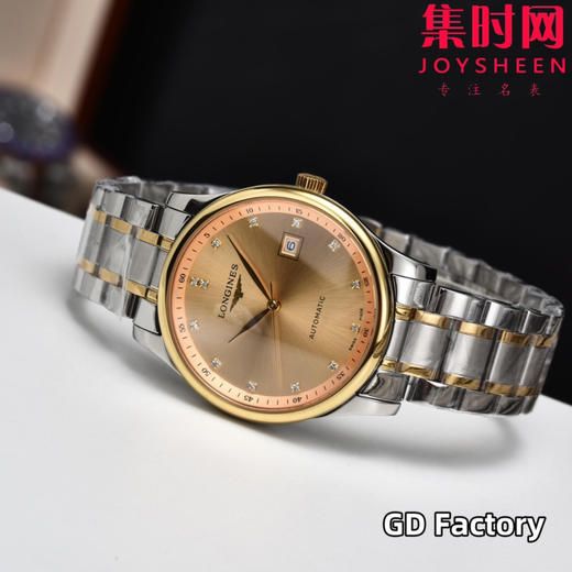 【新款大号40mm】浪琴名匠3点历系列 男士腕表
机芯：进口西铁城 商品图4