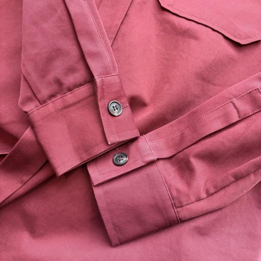 杨树林 单排扣尖领长袖衬衫 商品图12