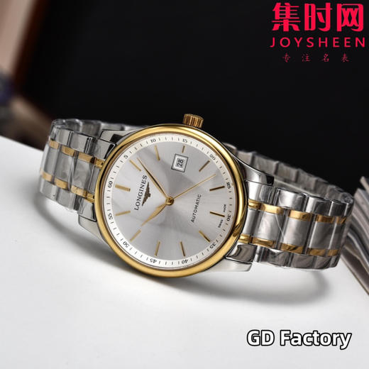 【新款大号40mm】浪琴名匠3点历系列 男士腕表
机芯：进口西铁城 商品图4