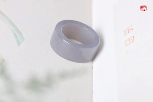 和田烟紫玉扳指 商品图1