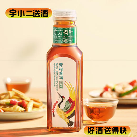 【茶饮料】东方树叶青柑普洱茶500ml*1 商品图0