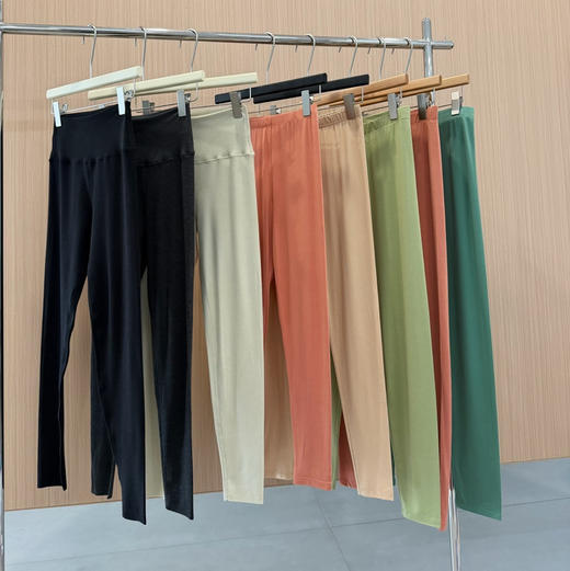 外贸莫代尔保暖秋裤德绒瑜伽裤 商品图0