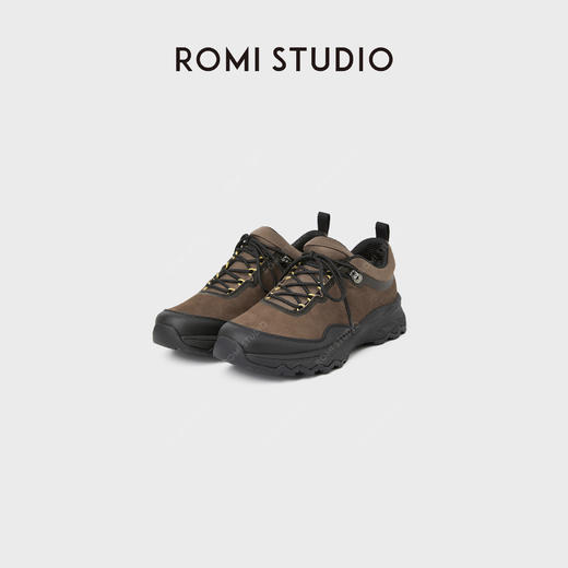 ROMI STUDIO“伴行山野”细腻磨砂牛皮舒适机能风轻量化运动登山鞋 RWCAP34549 商品图1