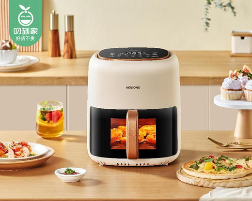 【快递发货】MODONG摩动可视空气炸锅MD-KZ06A/1件（6L） 商品图1