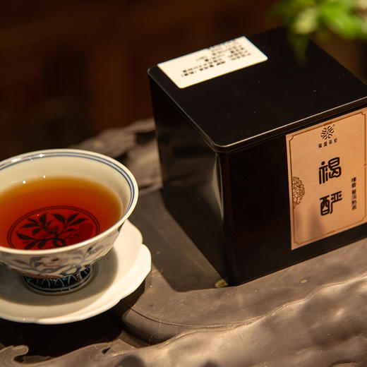 葳盛茶业2025年褐酽樟香普洱茶熟茶100克 商品图4