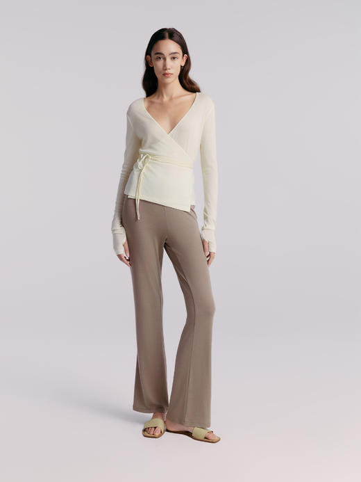 Her Senses｜时装 12HCD11J1 裹身系带开衫 [ 奶油白WH08 / 黑BK01 ] 商品图7