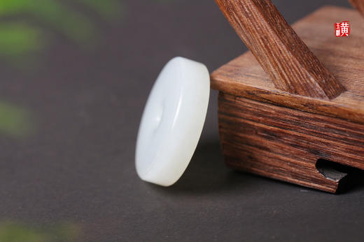 和田白玉平安玉璧 商品图3