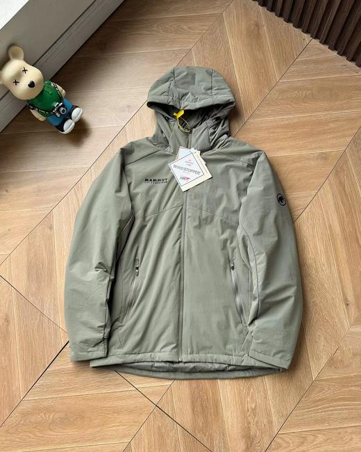 D110902男女同款防泼水透气修身连帽保暖上衣棉服 商品图11
