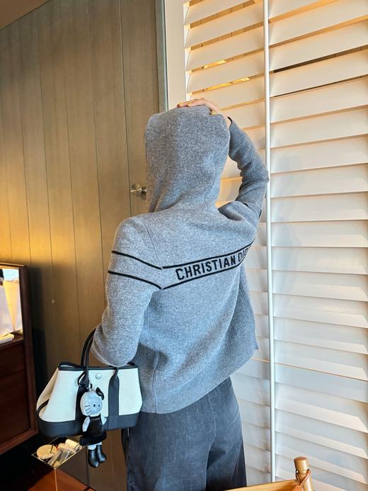迪奥 25年 新款  双面羊绒连帽外套(KX*MM) 商品图6
